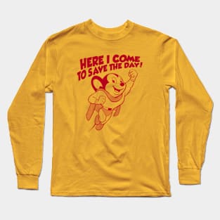 MIGHTY MOUSE SAVES THE DAY! Long Sleeve T-Shirt